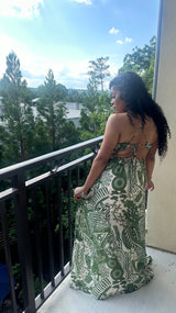 Tulum Maxi Dress (olive)