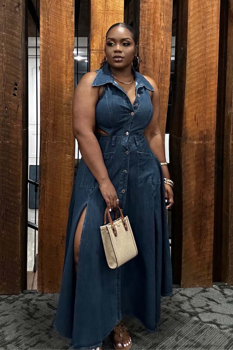 Brittany Denim Dress